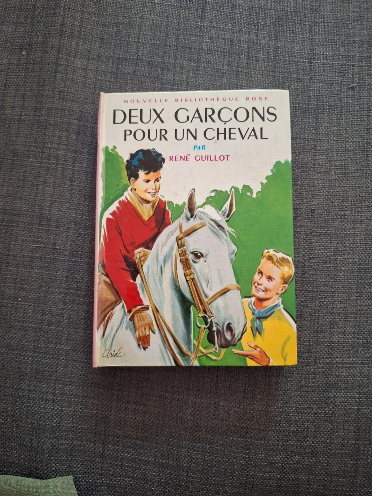 Livre Deux garcons pour un cheval Rene Guillot